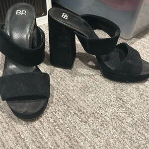 Platform Black BP sandals